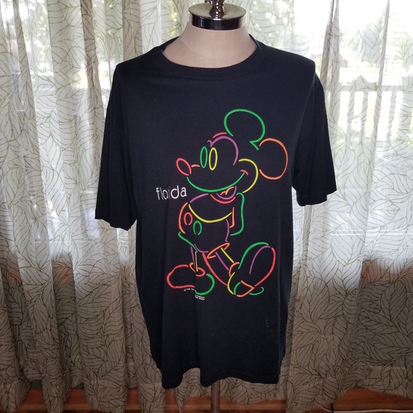 Disney Mickey Mouse XL 46 Tee Shirt Florida USA - Picture 8 of 15